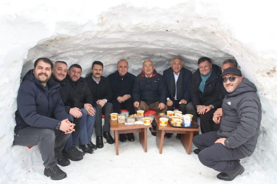 20. Çambaşı kış festivali renkli görüntülere sahne oldu