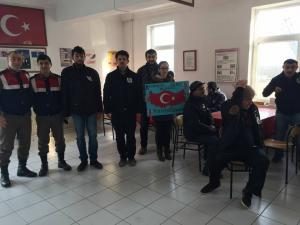 Özel öğrenciler Jandarma’nın yanında