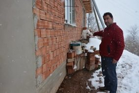 Şehidin yarım kalan baba evi tamamlanacak