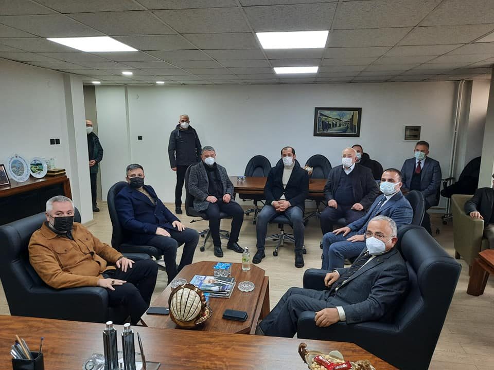 Ordu Büyükşehir Belediye Başkanı Dr. Mehmet Hilmi Güler, Fatsa Ticaret Borsasını ziyaret etti