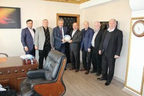 FADEF yönetimi Kaymakam Yapıcı’yı ziyaret etti