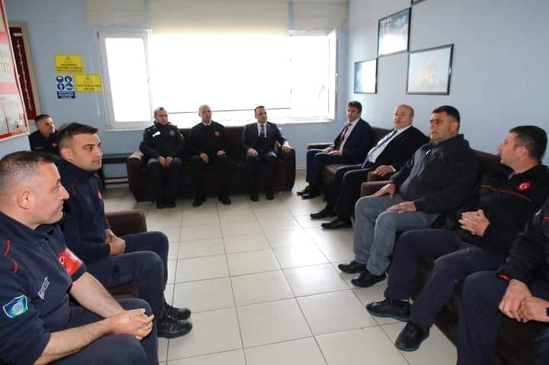 Fatsa protokolünden bayram ziyareti