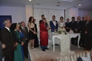 Uğur-Cansel Çiftinin 8 Şahitli Nikahı