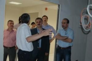 FATSA ÇINAR HASTANESİ İNŞAATINI GEZDİ