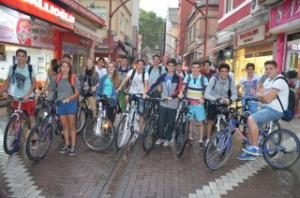 Ordu Cotyora Bike Team takımı Fatsa'da