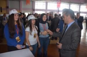 CAHİT ZARİFOĞLU ANADOLU LİSES'NDEN FATSA'DA TÜBİTAK BİLİM FUARI