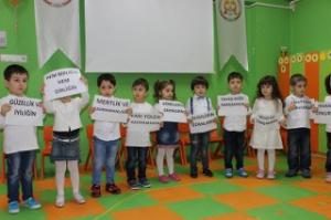 Fatsa Ömer Hüseyin Çağatay Anaokulundan Sevgi ve Hoşgörü etkinliği