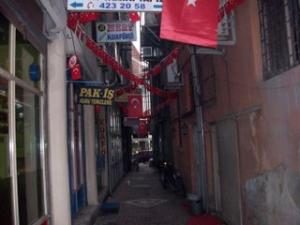 HİSAR SOKAK'DA 29 EKİM CUMHURİYET BAYRAMI ÇOŞKUSU