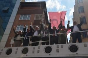CHP SEÇİM BÜROSU'NU AÇTI