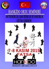 HANKİDO Ordu semineri Fatsada gerçekleşecek