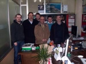 KIVILCIM TİYATROSUN'DAN GAZETEMİZE TEŞEKKÜR ZİYARETİ