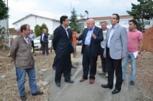 AK PARTİ ORDU MİLLETVEKİLİ İHSAN ŞENER YENİ HASTANE İNŞAATINDA İNCELEMELERDE BULUNDU