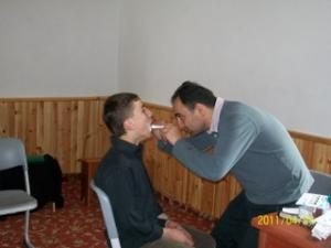 Kurs Öğrencilerine Sağlık taraması