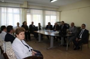 İLÇE MİLLİ EĞİTİM MÜDÜRÜ EKREM CİNOĞLU, M. NECATİ ÇETİNKAYA İLKOKULUNU ZİYARET ETTİ