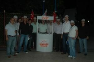 PARK'TA EVET STANDI