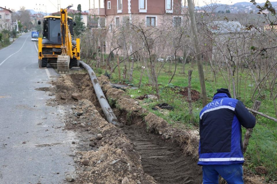 BÜYÜKŞEHİR, BİR MAHALLENİN DAHA İÇME SUYU SORUNUNU ÇÖZDÜ
