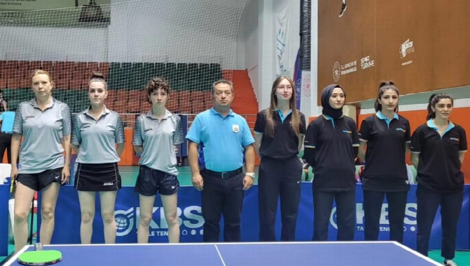Ordu Gençlik ve Spor İl Müdürlüğü Masa Tenisi Takımı 3. Lige Yükseldi