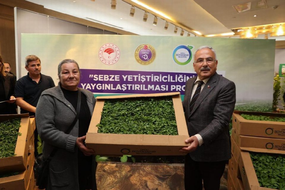 Büyükşehir desteklerle teşvik etti, vatandaşlar kendi sebzesini üretti