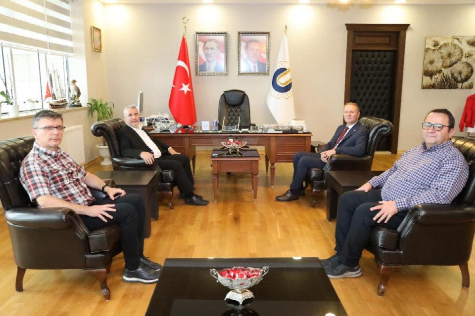 ÖSYM Başkanı Ersoy’dan, Rektör Baş’a ziyaret