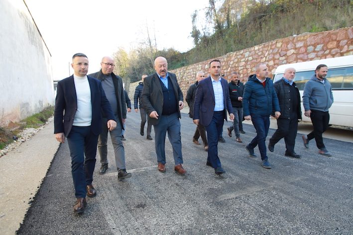 Fatsa Büyük sanayi sitesine ulaşım alternetif yolla kolaylaştırıldı