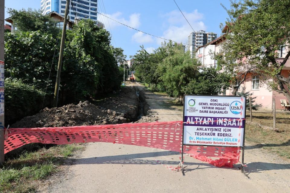 Fatsa Dolunay’a sağlıklı alt yapı