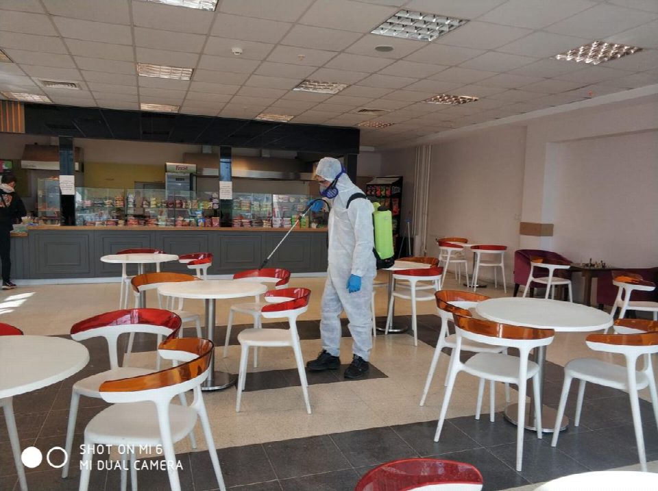 Büyükşehirin dezenfekte çalışmaları Türkiye’ye örnek gösterildi