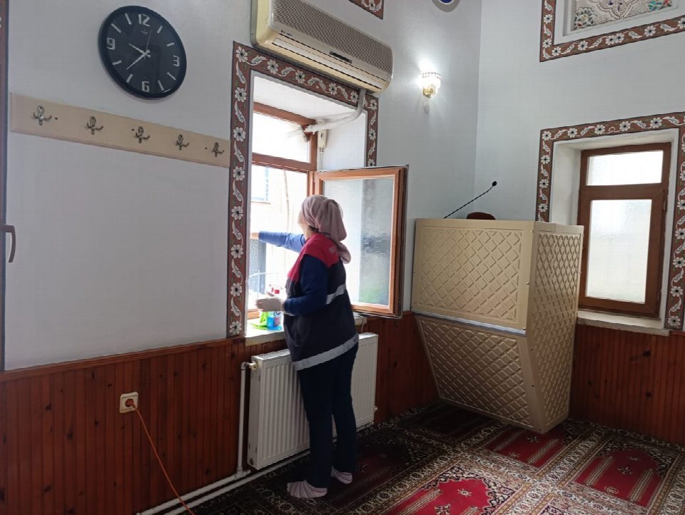 Ordu’nun camilerinde temizlik mesaisi