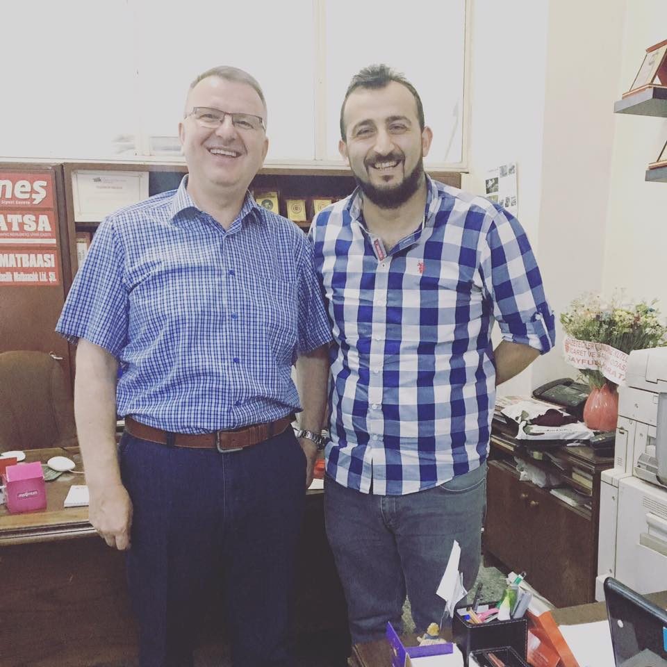 Müdür Cihan Sarı veda ziyaretlerini sürdüryor
