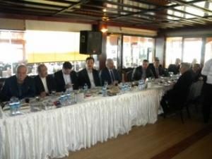ENVER YILMAZ STK ve BASIN MENSUPLARI İLE KAHVALTIDA BULUŞTU