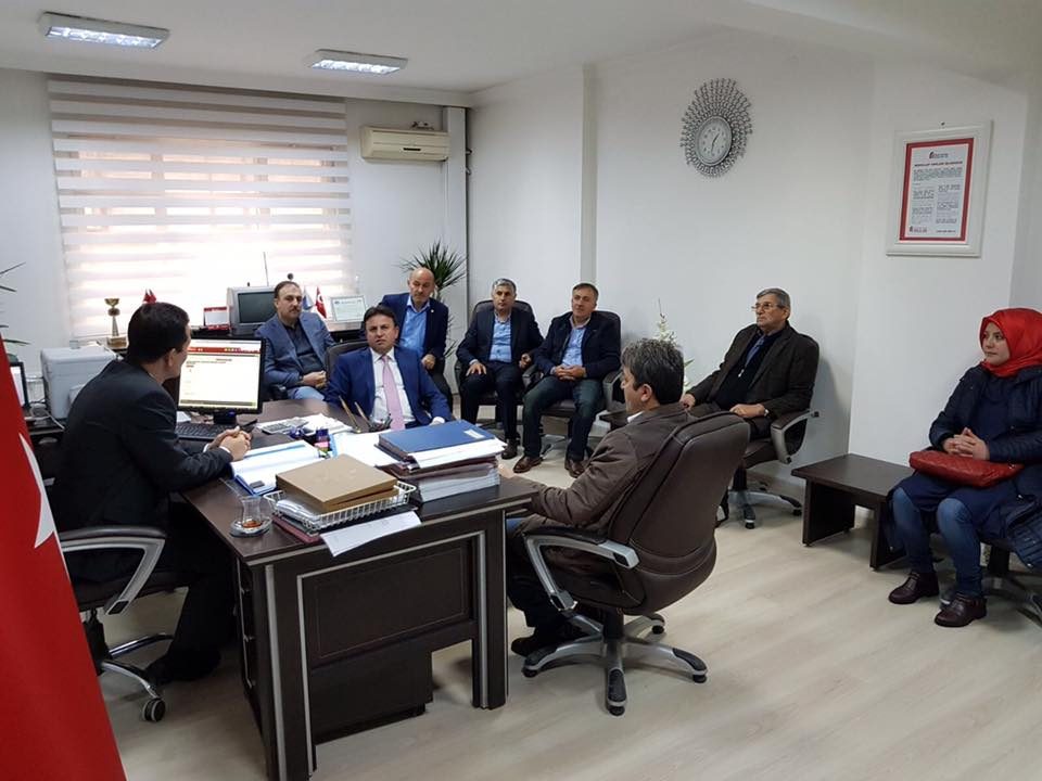 AK Parti’den Vergi Dairesine Ziyaret