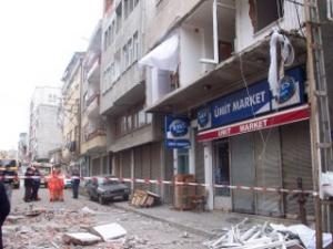 TÜP PATLADI 1 KİŞİ YARALANDI