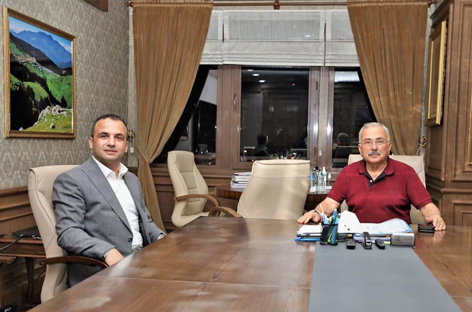 Başkan Kibar, Başkan Güler'i ziyaret etti