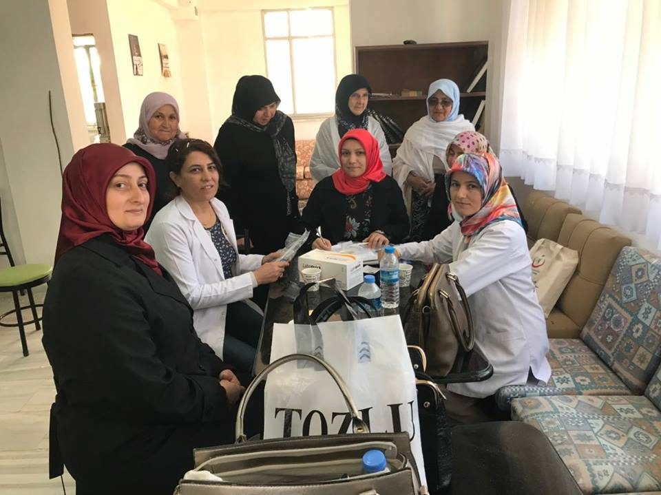 Bayanlara yönelik kanser taraması yapıldı