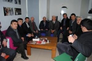 FATSA SİVİL TOPLUM KURULUŞLARI DERTLİ CHP ADAYLARI ZİYARETLERİNDE SORUNLARI DİNLEDİ