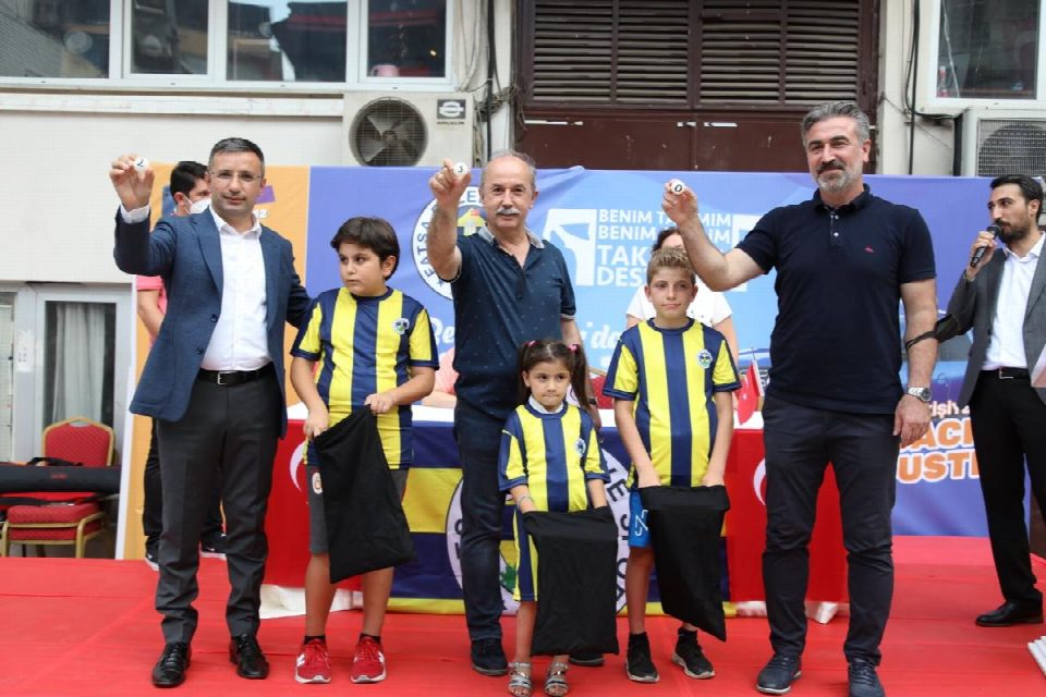 Fatsa Belediyespor hediye çekilişi yapıldı
