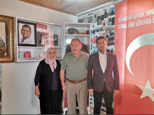 Başsavcı Çabukoğlu şehit ailesini ziyaret etti