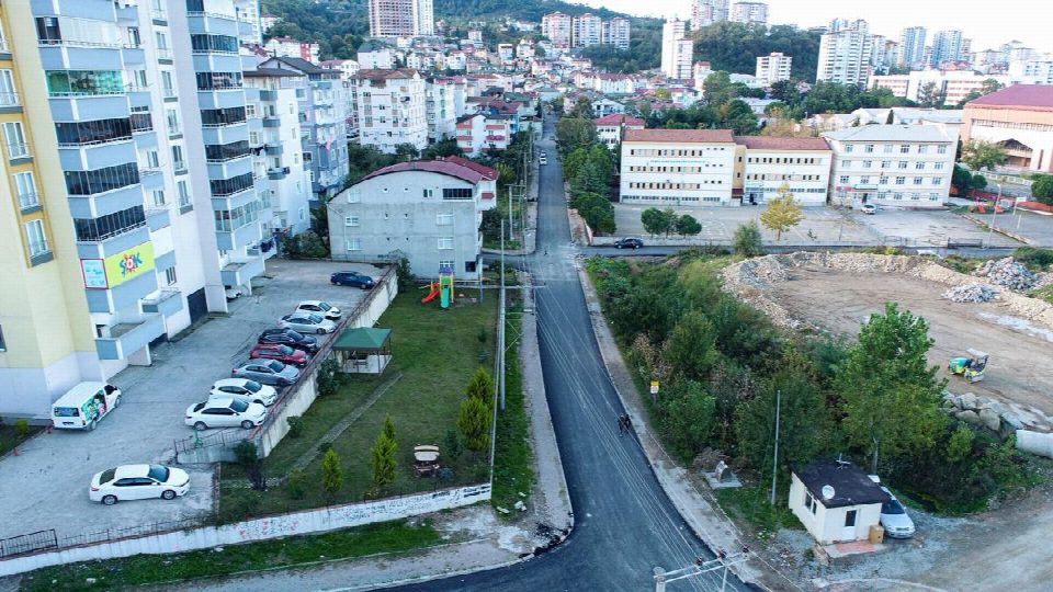 Liman caddesinde işlem tamam