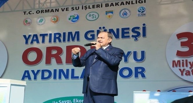 Bakan Eroğlu Fatsa’da iftar programına katıldı