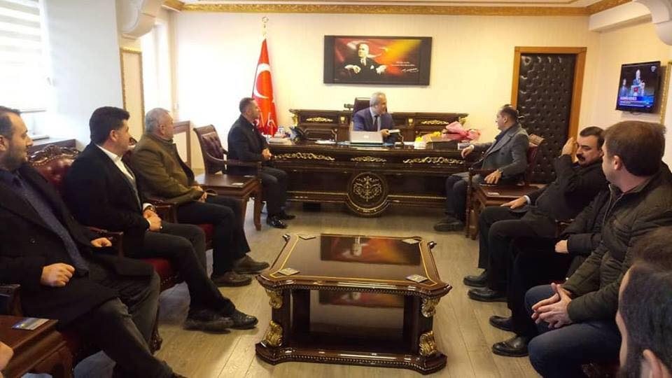 MHP’DEN KAYMAKAM YAPICI’YA ZİYARET