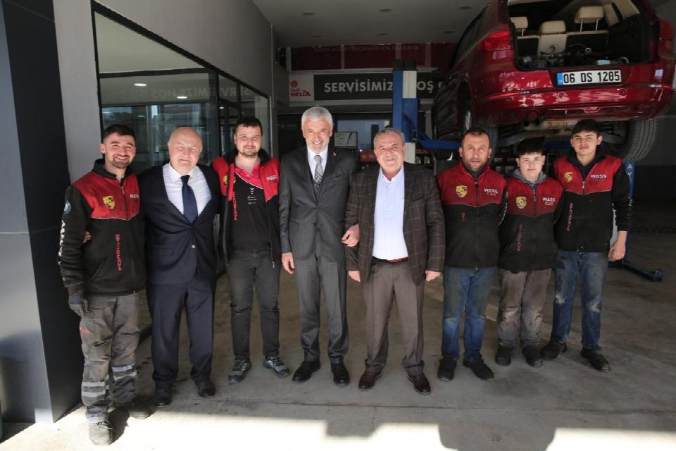 FATSA'DA ENVER YILMAZ'A BÜYÜK İLGİ!