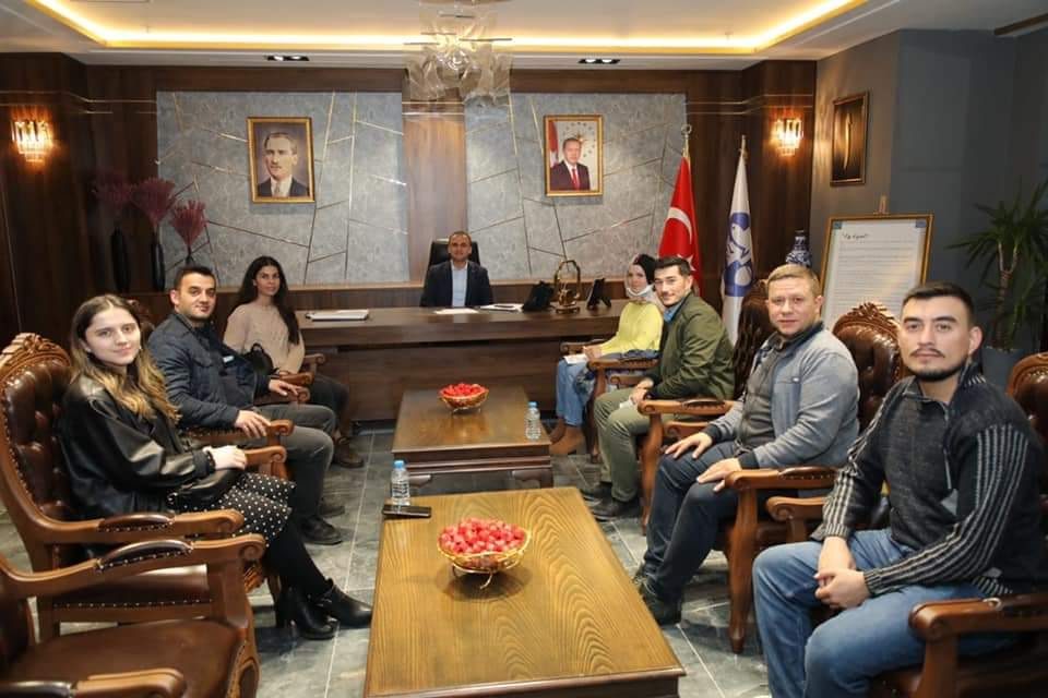 Ziraat Mühendisleri Başkan Kibar'ı ziyaret etti