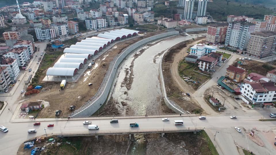 Fatsa modern kapalı pazar yeri açılış için gün sayıyor