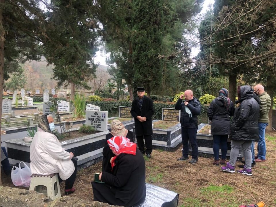 Taner Coşkun mezarı başında anıldı