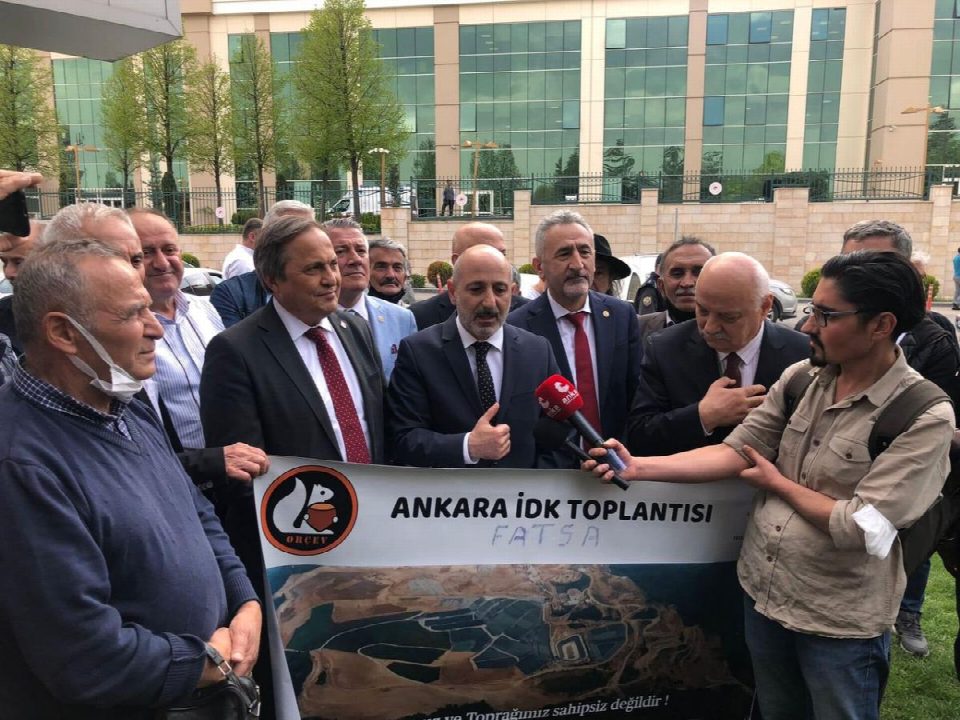 Fatsa’daki siyanürlü altın madeninin ÇED raporu reddedildi”