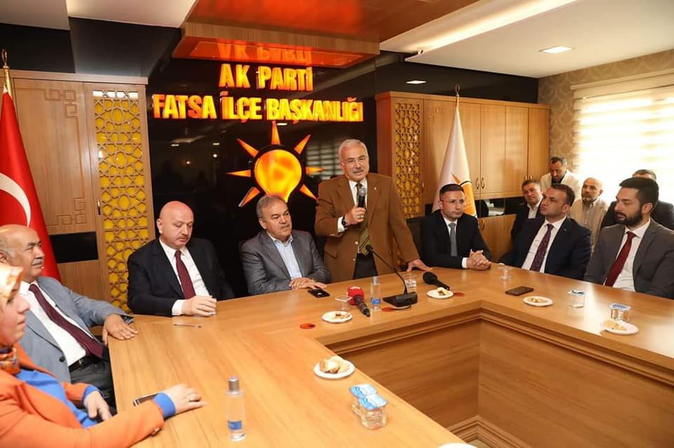 Başkan Güler Fatsa’da partilerle ve vatandaşlarla bayramlaştı