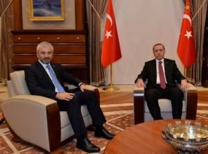 CUMHURBAŞKANI BAŞKAN YILMAZ'LA GÖRÜŞTÜ