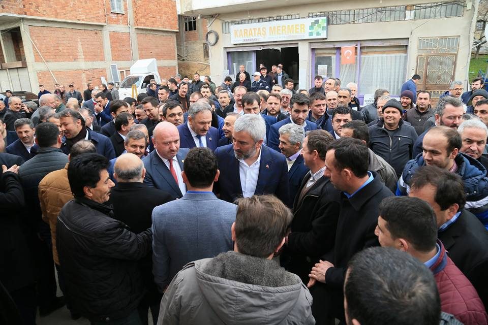 AK Parti Çamaş ilçe kongresinde arbede çıktı