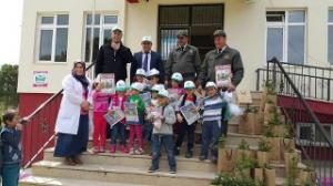 ÖĞRENCİLERE 'ORMAN SEVGİSİ AŞISI'