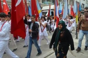19 MAYIS ATATÜRK'Ü ANMA VE SPOR BAYRAMI KUTLANDI