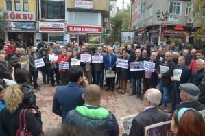 ‘Cumhuriyet Gazetesi’ yapılan operasyonu kınadılar